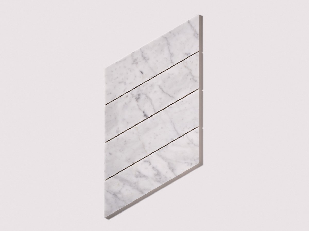 mosaico-chevron-class-bianco-carrara-levigato-opaco-matt